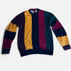 Vintage Multicolor Striped Sweater